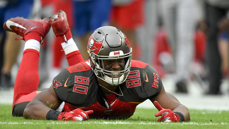 Buccaneers tight end O.J. Howard