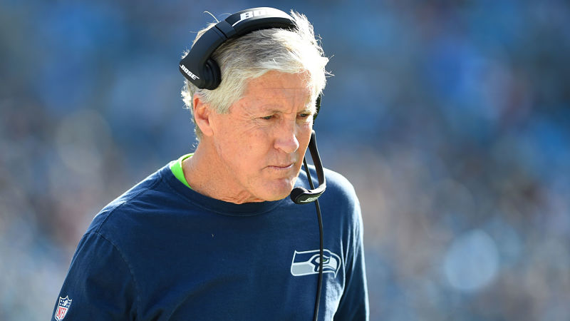 Seattle Seahawks head coach Pete Carroll