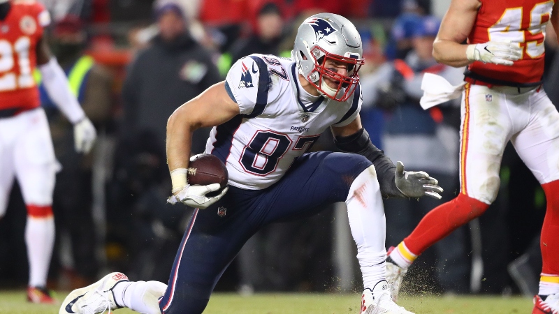 Tampa Bay Buccaneers tight end Rob Gronkowski