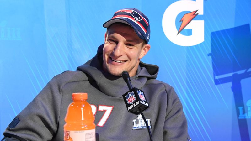 New England Patriots' Rob Gronkowski
