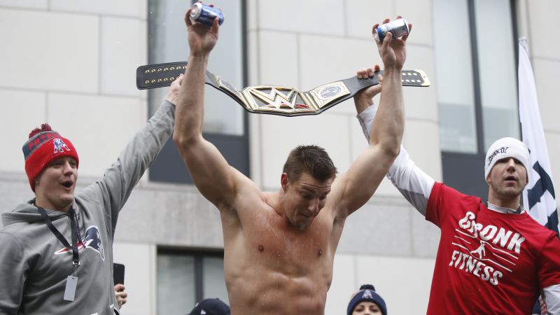New England Patriots' Rob Gronkowski