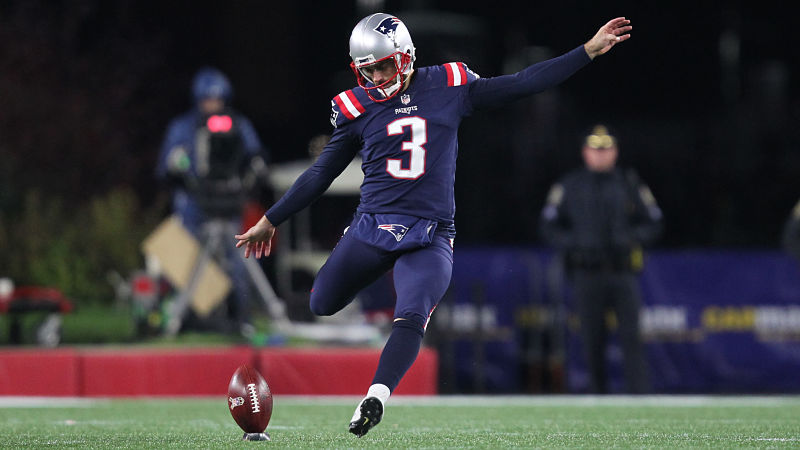NFL kicker Stephen Gostkowski