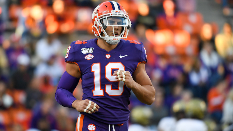 Clemson safety Tanner Muse