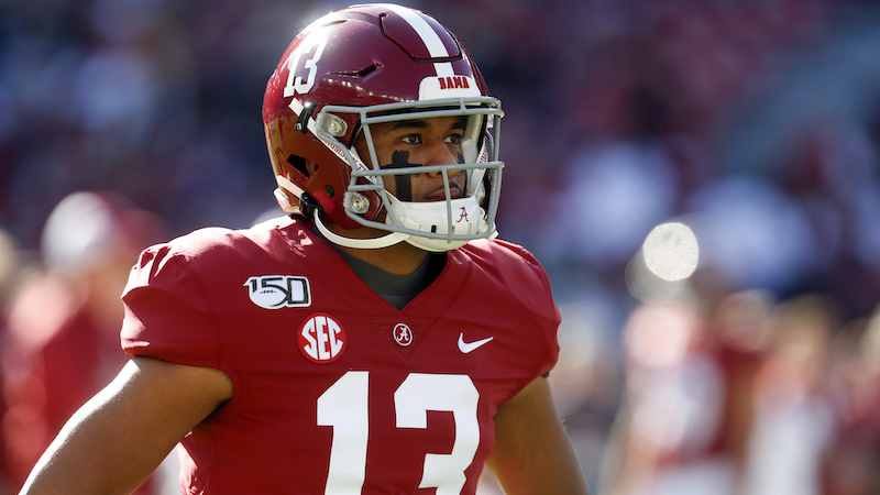Alabama quarterback Tua Tagovailoa