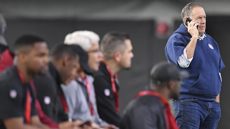 New England Patriots coach Bill Belichick