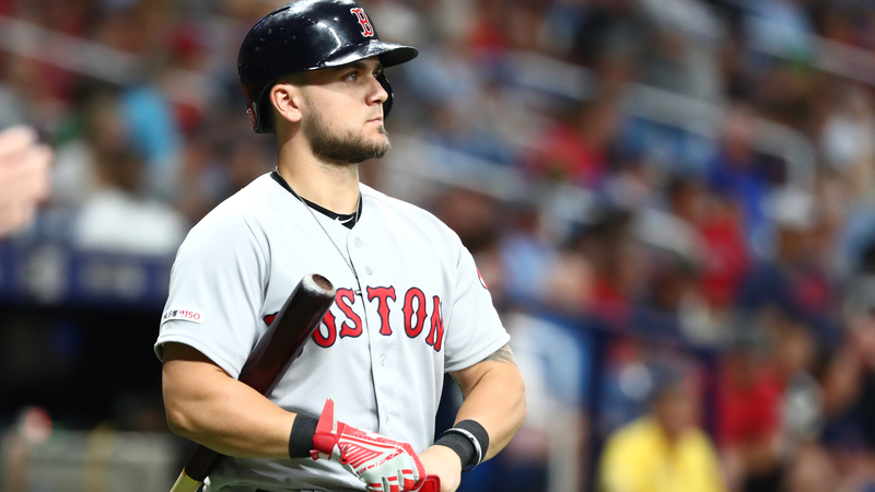 Boston Red Sox infielder Michael Chavis