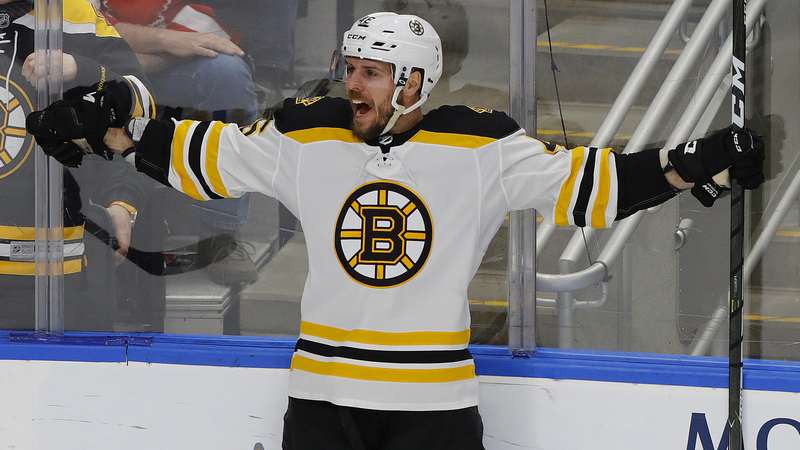 Bruins center David Krejci
