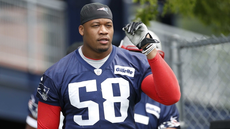 Former New England Patriots defensive end Keionta Davis