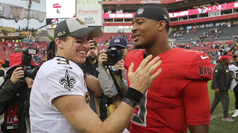 Jameis Winston, Drew Brees