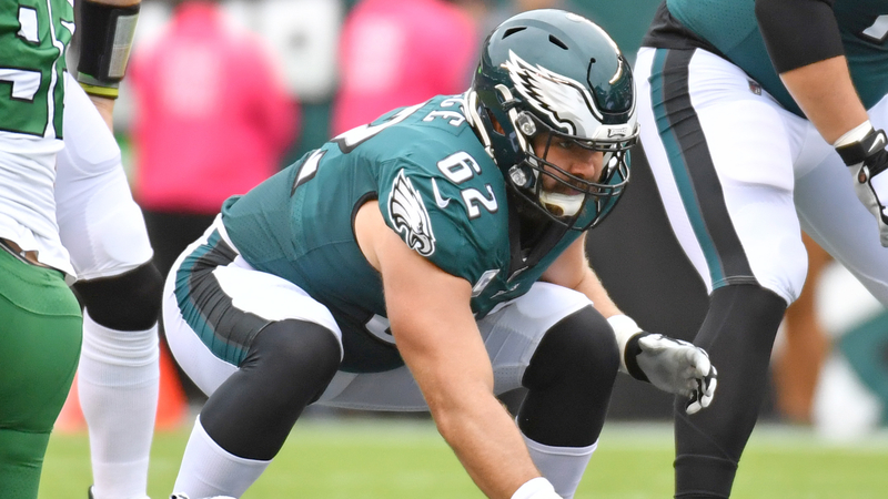 Philadelphia Eagles center Jason Kelce
