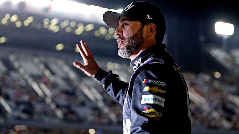 NASCAR driver Jiimmie Johnson