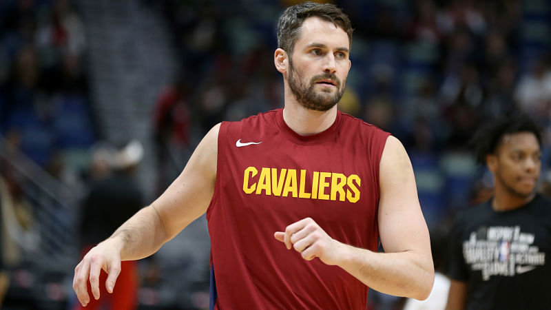 Cleveland Cavaliers forward Kevin Love