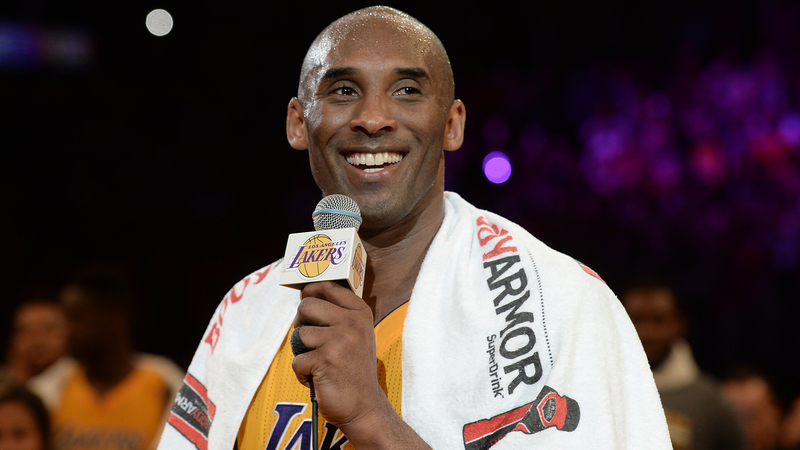 Former Los Angeles Lakers guard Kobe Bryant