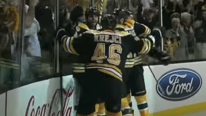 Bruins winger Nathan Horton