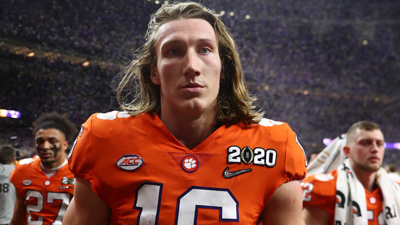 Clemson quarterback Trevor Lawrence