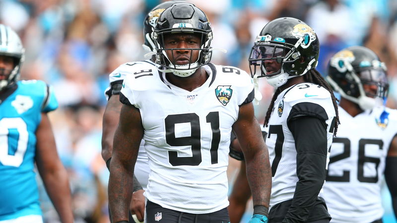 Jacksonville Jaguars defensive end Yannick Ngakoue
