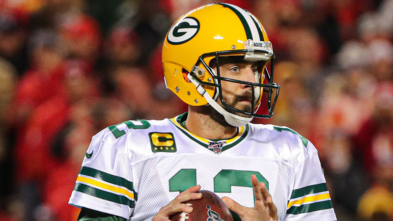 Green Bay Packers quarterback Aaron Rodgers