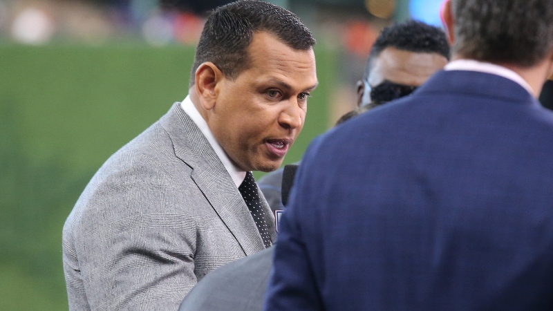 Former MLB player Alex Rodriguez