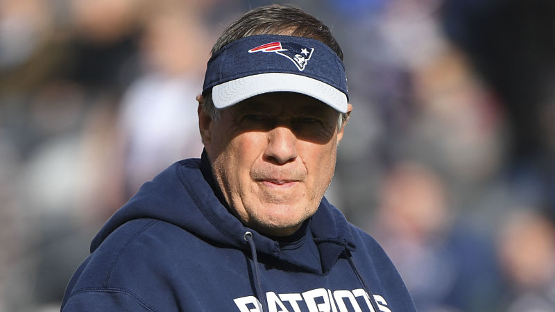 New England Patriots head coach Bill Belichick