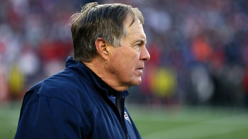 New England Patriots head coach Bill Belichick