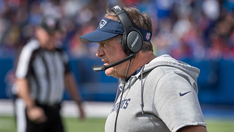 New England Patriots head coach Bill Belichick