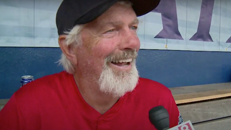 Former Boston Red Sox pitcher Bill Lee