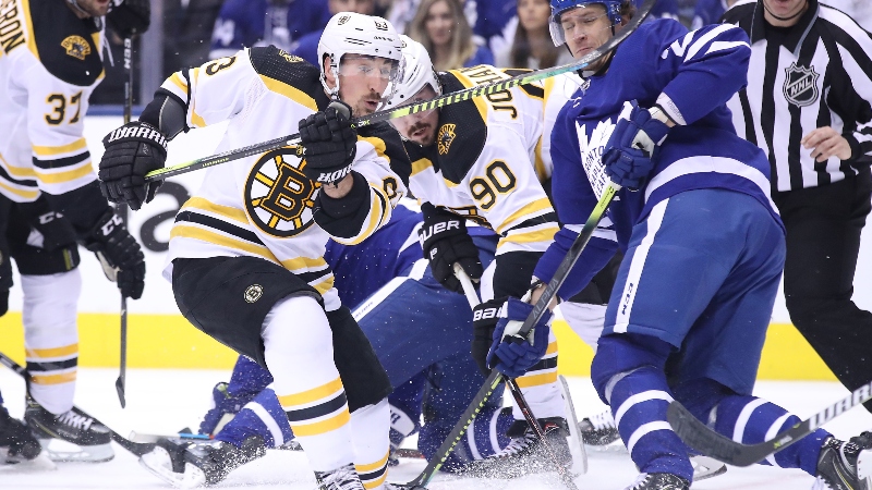 Boston Bruins left wing Brad Marchand