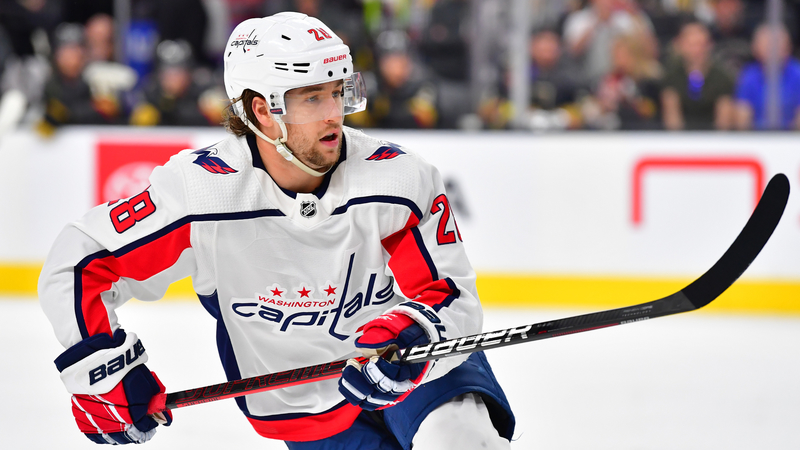 Washington Capitals forward Brendan Leipsic
