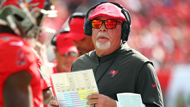 Tampa Bay Buccaneers head coach Bruce Arians