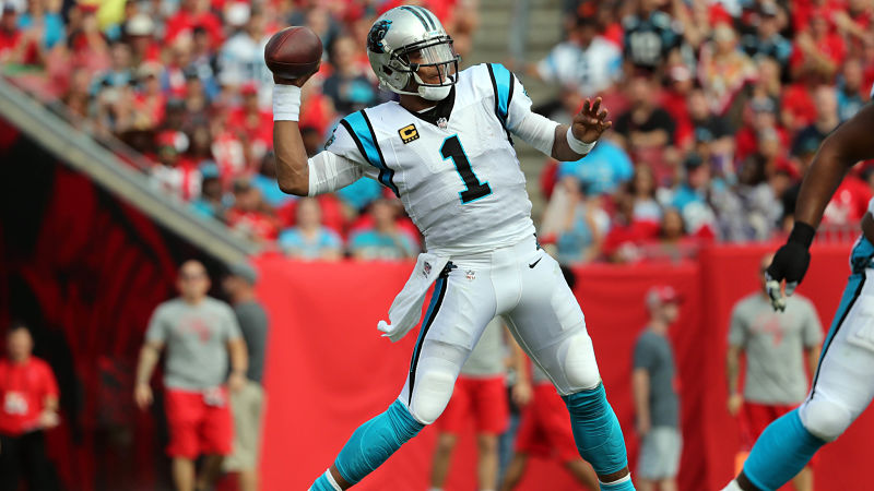 NFL quarterback Cam Newton