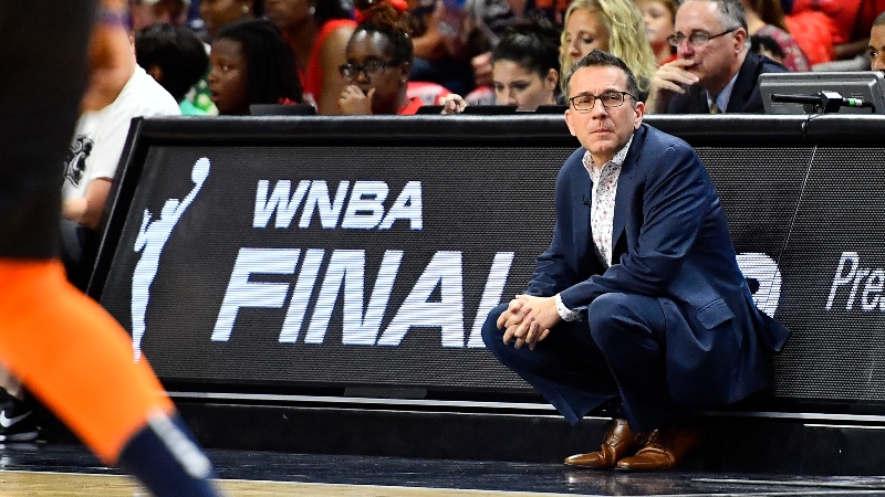 Connecticut Sun head coach Curt Miller