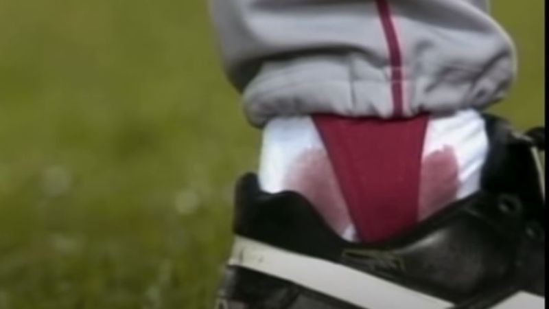 Curt Schilling sock