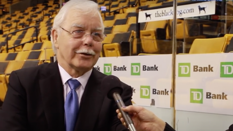 Former Boston Bruins forward Derek Sanderson