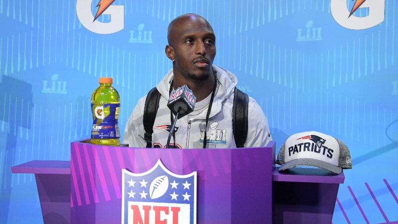 New England Patriots defensive back Devin McCourty