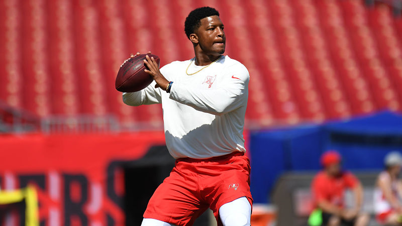 New Orleans Saints quarterback Jameis Winston