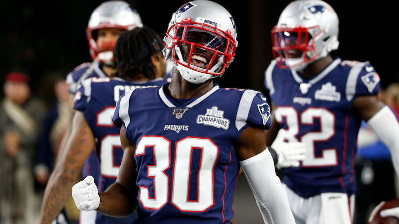 Patriots cornerback Jason McCourty