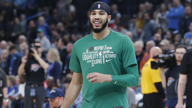 Boston Celtics forward Jayson Tatum