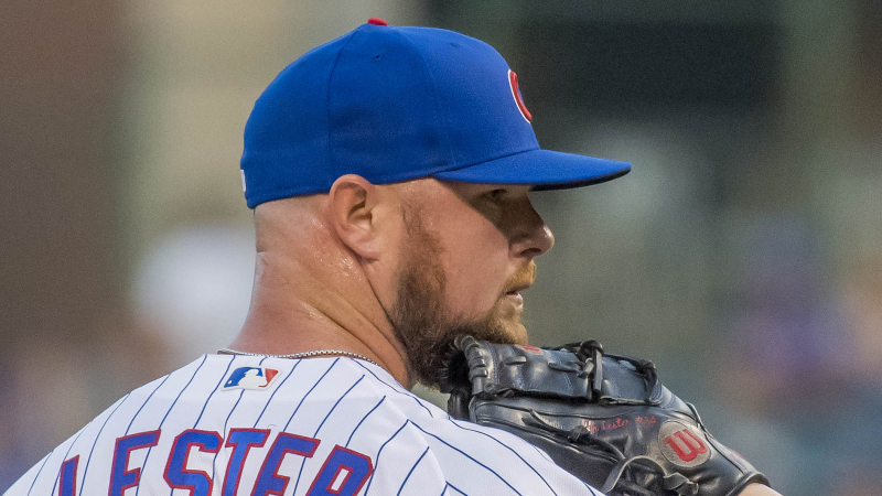 Free Agent pitcher Jon Lester