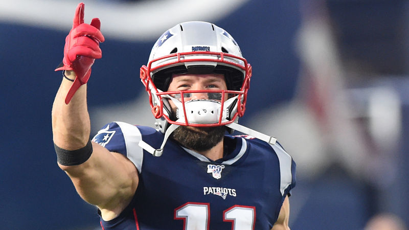 New England Patriots wide receiver Julian Edelman