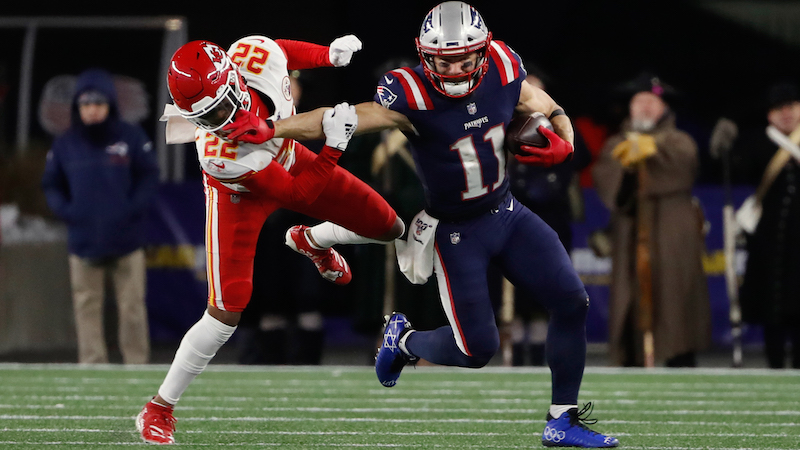 Patriots wide receiver Julian Edelman