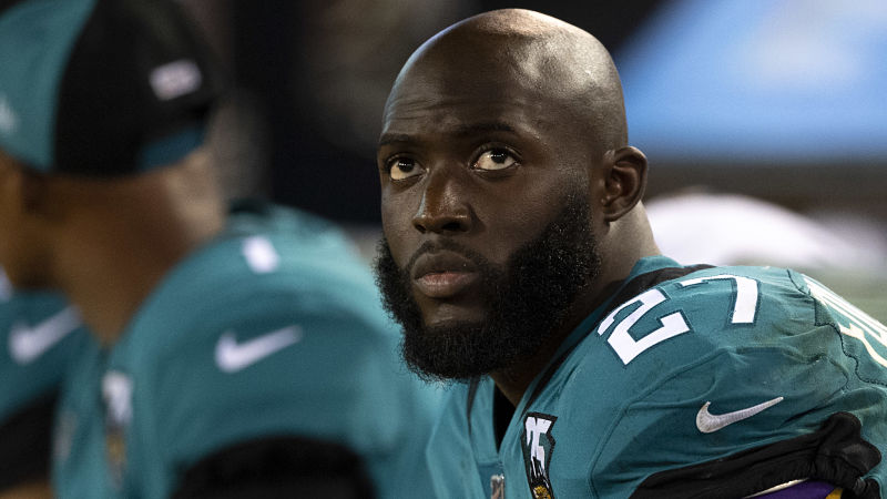 Jacksonville Jaguars running back Leonard Fournette