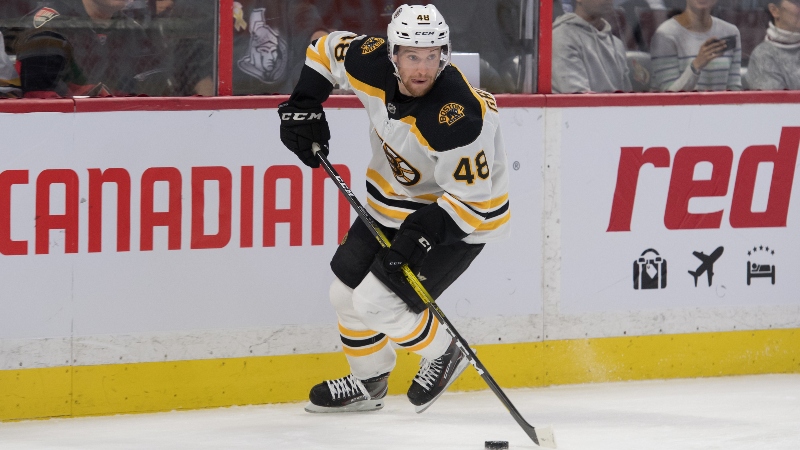 Boston Bruins defenseman Matt Grzelcyk