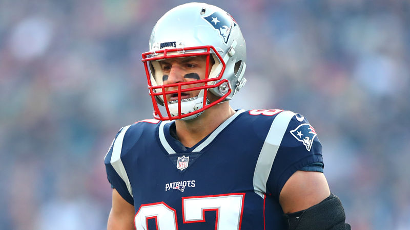 Tampa Bay Buccaneers tight end Rob Gronkowski