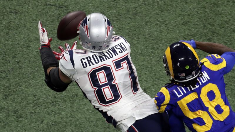 New England Patriots' Rob Gronkowski
