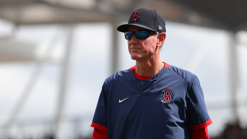 Boston Red Sox manager Ron Roenicke