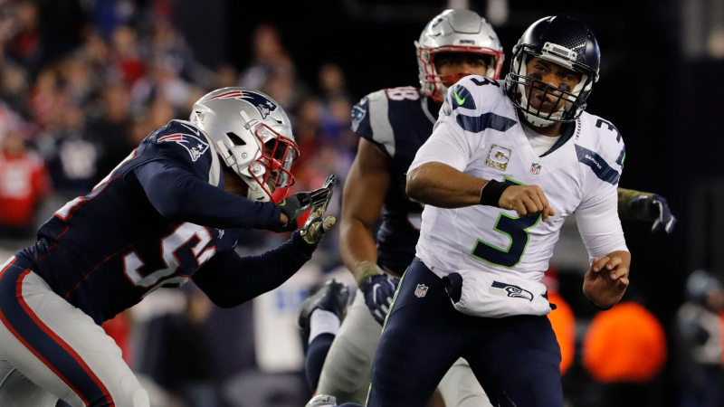 Seattle Seahawks quarterback Russell Wilson