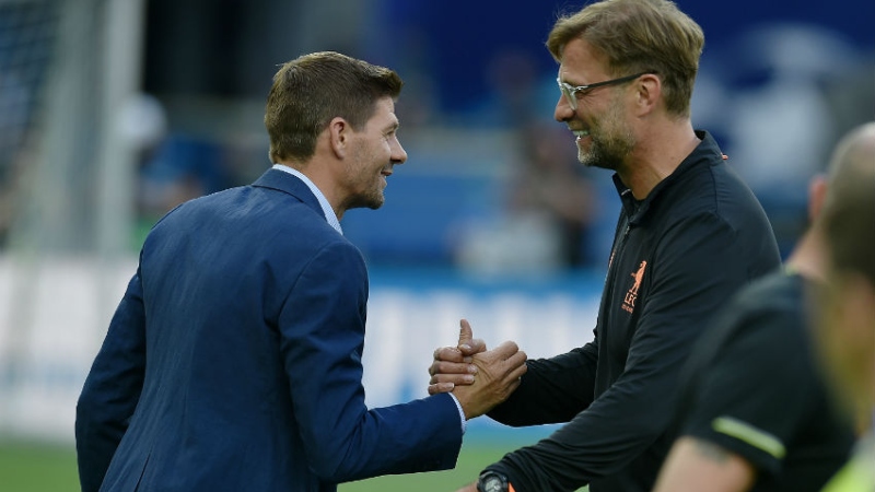 Steven Gerrard, Jurgen Klopp (1)