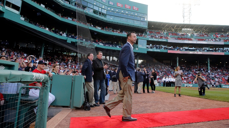 Former Boston Red Sox pitcher Tim Wakefield