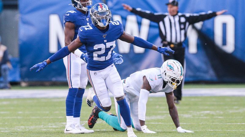 New York Giants corner Deandre Baker