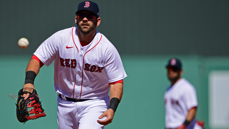 Boston Red Sox First Basemen Mitch Moreland